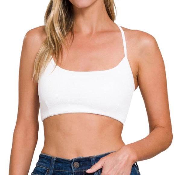 Other - Strappy Bralette | Shell